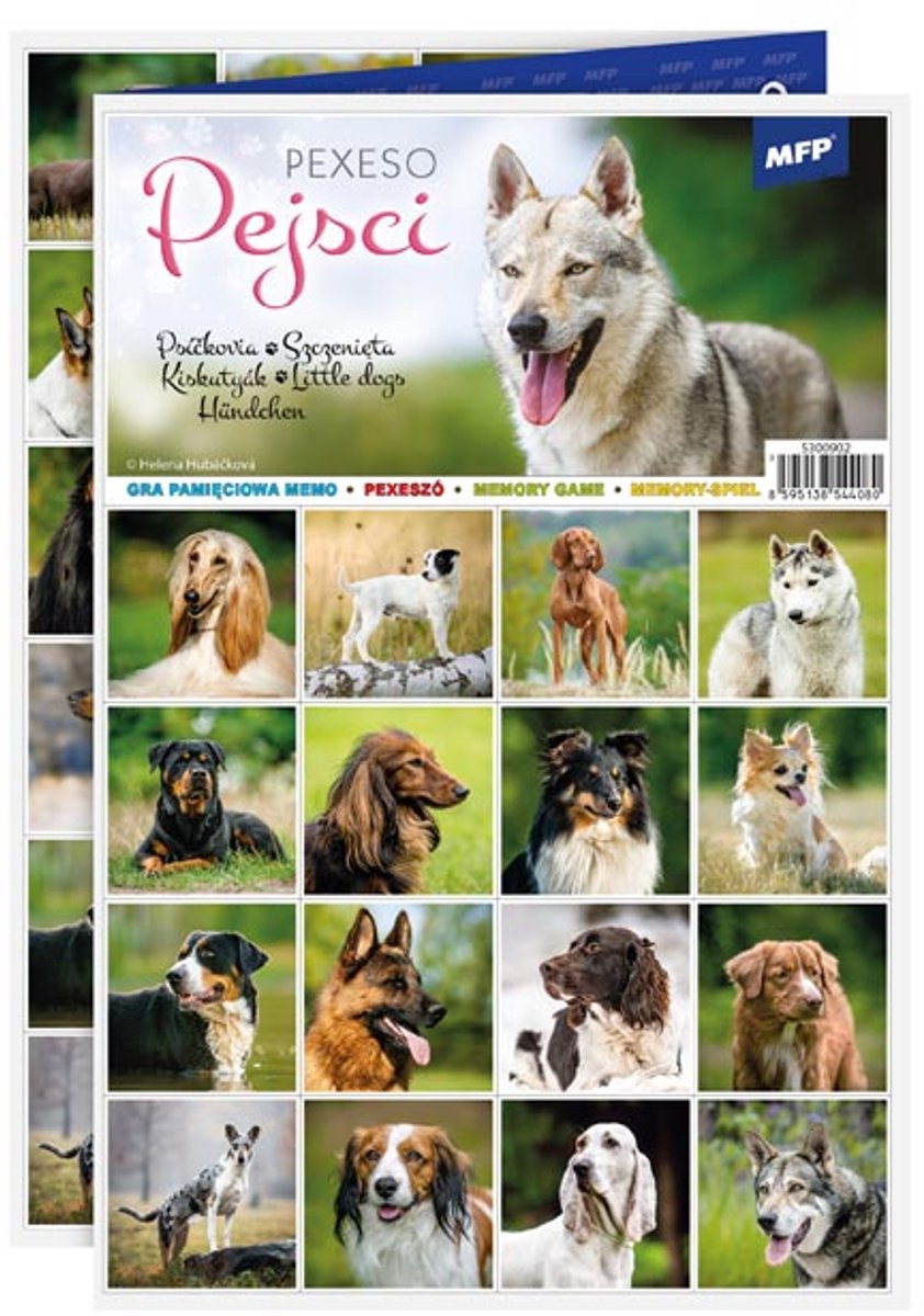 Pexeso Mfp 3xa4 Honden - UNI