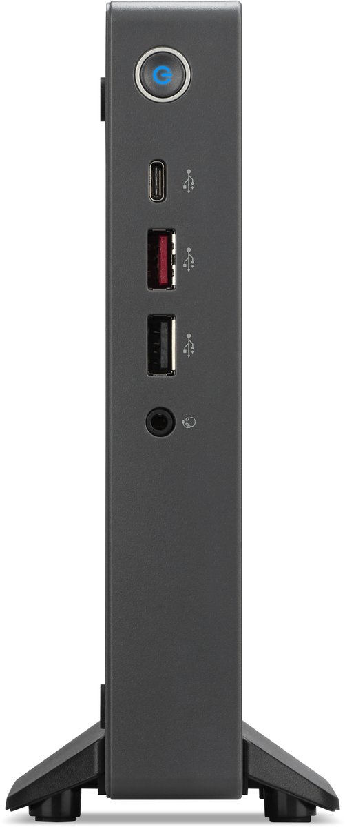 Acer Veriton 2000 Mini N2595GT Intel Core 5 120U 16 GB DDR5-SDRAM 512 GB SSD Gratis DOS Mini PC Zwart