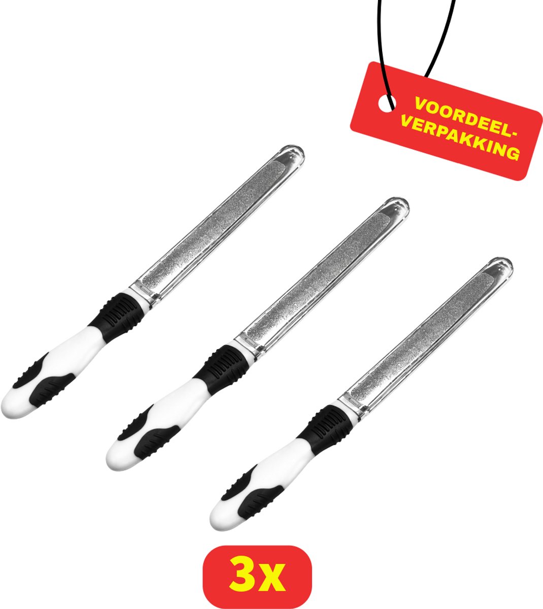 Vitility Nagelvijl - 3 stuks - Voordeelverpakking