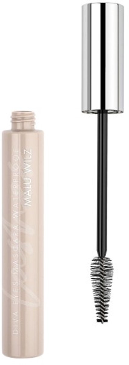 Malu Wilz - Diva Eyes Mascara waterproof - Black - zwarte mascara - nr 1