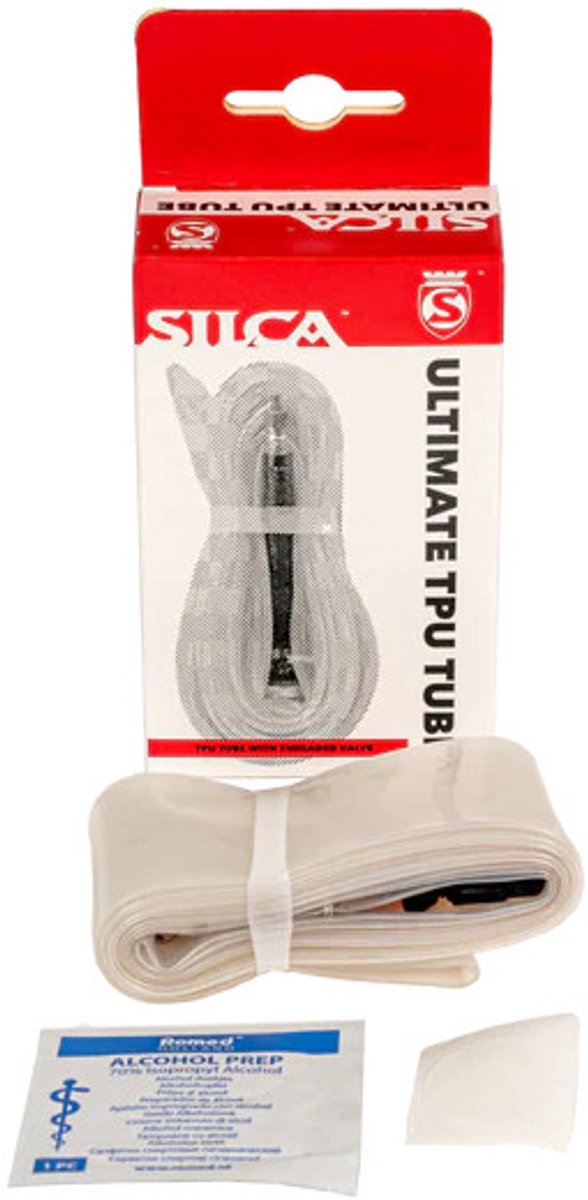 Silca Ultimate TPU 70mm Race/Gravel Binnenband Zilver 700C / 24-43