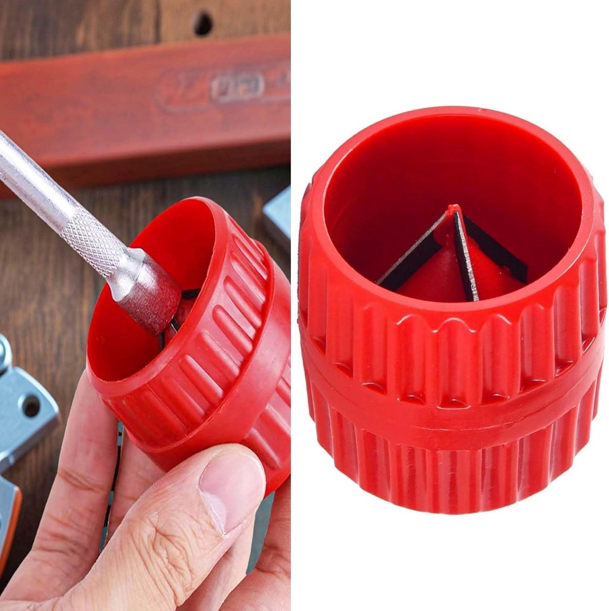 Professionele ontbraamtool voor buizen, geschikt voor kunststof, koper en PVC, 4mm-38mm