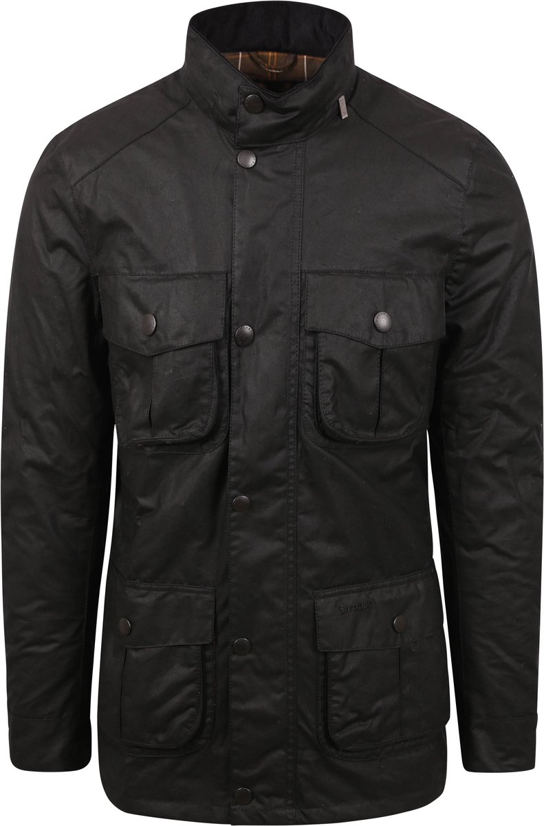 Barbour Waxjas Corbridge – Heren Winterjassen Zwart
