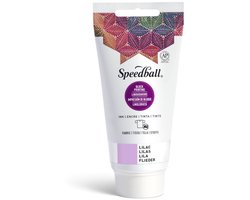 Fabric block printing ink lilac - Speedball