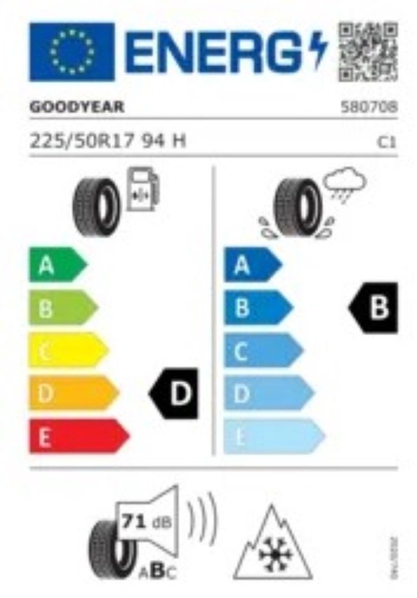 Goodyear Ultra Grip Performance 3 225/50 R17 94H MFS 3PMSF – foto 2