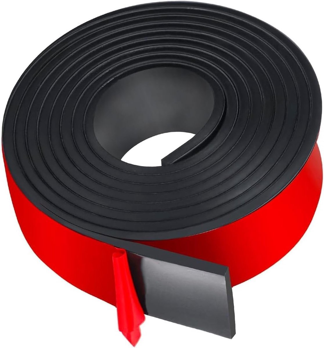 Neopreen Rubberstrip voor DIY Toepassingen, Isolatie, Vloerbescherming en Antislip, 40mm(W) x 2mm(D) x 300cm(L)