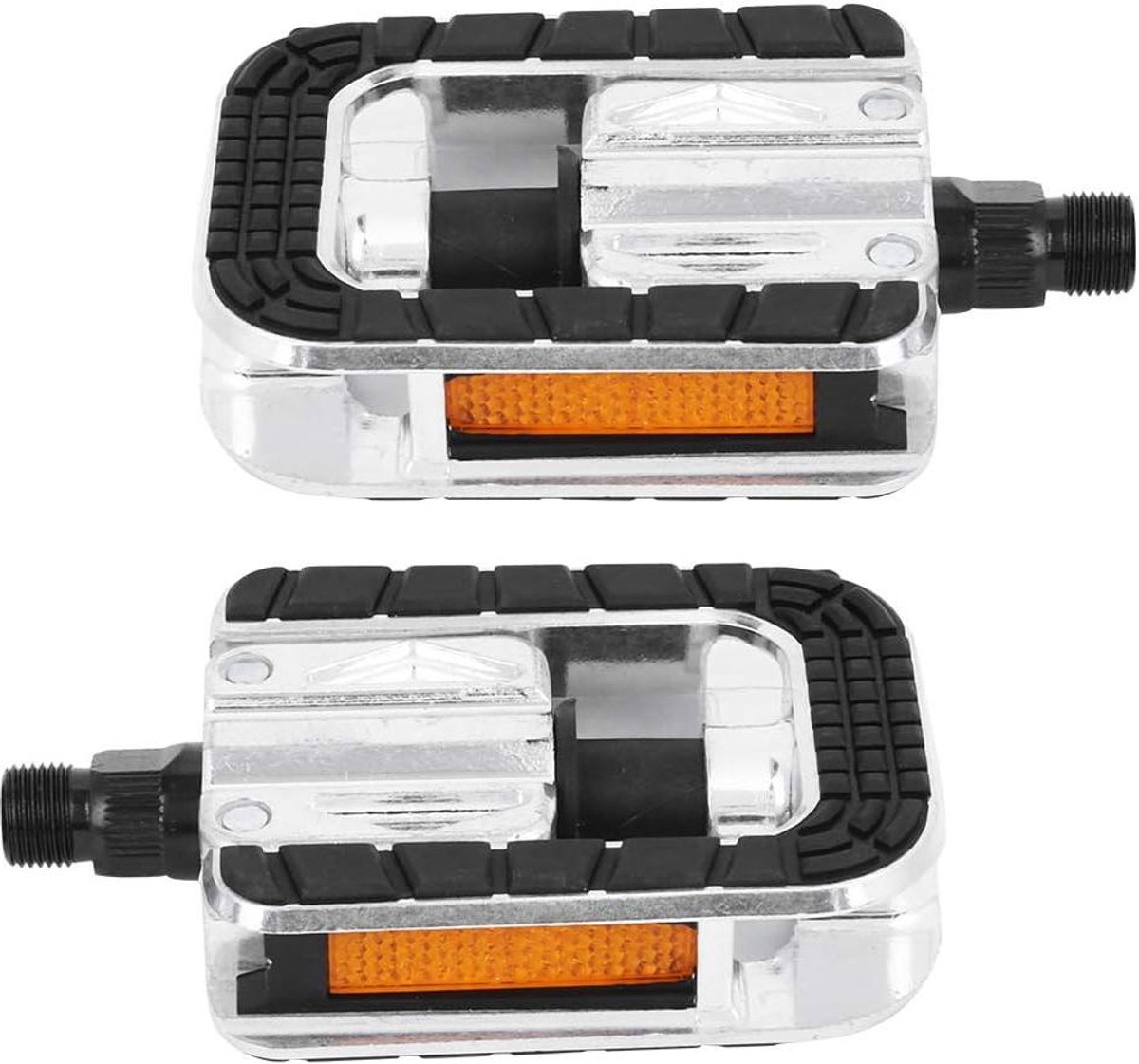Fiets Opvouwbaar Pedaal - Universeel Mountainbike Pedaal - Ruimte Besparen - 180 Graden Vouwbaar - 14 mm Draad - Zwart