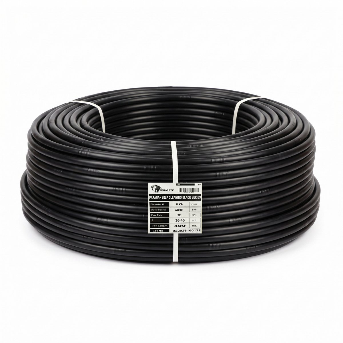 Druppelslang Ø16 mm - 400 Meter - 2 l/h - 25 cm Druppelafstand - Zelfreinigend Druppelirrigatie Slang