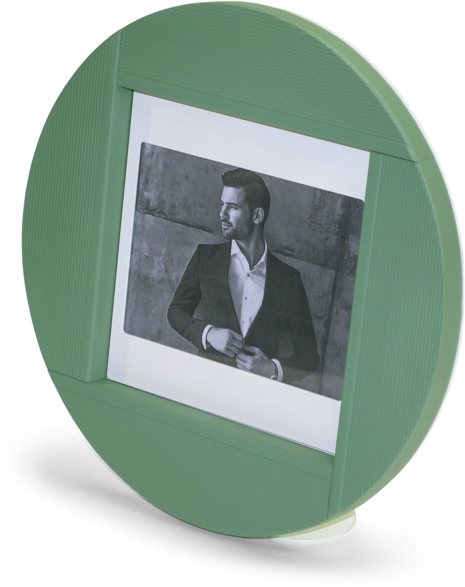 ARIT Fotohouder OPERA – Ronde Massief Beukenhouten Fotolijst 13 x 18 cm – Groen