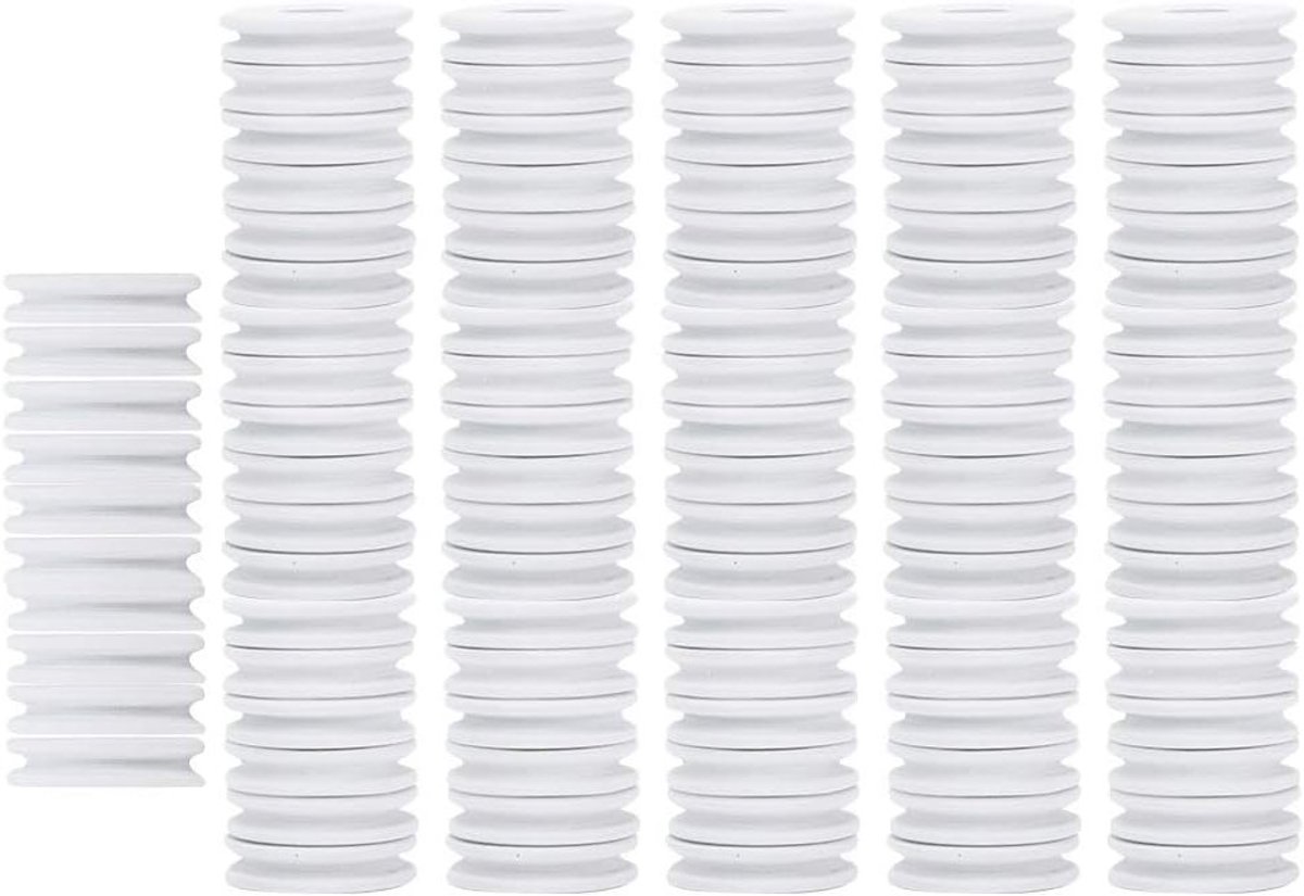 Foam Winding Boards voor Vissers, 100 Stuks, Tangle-Free Spool Accessoires voor Vissers, Ideaal voor Zeevisserij en Rig Hooks
