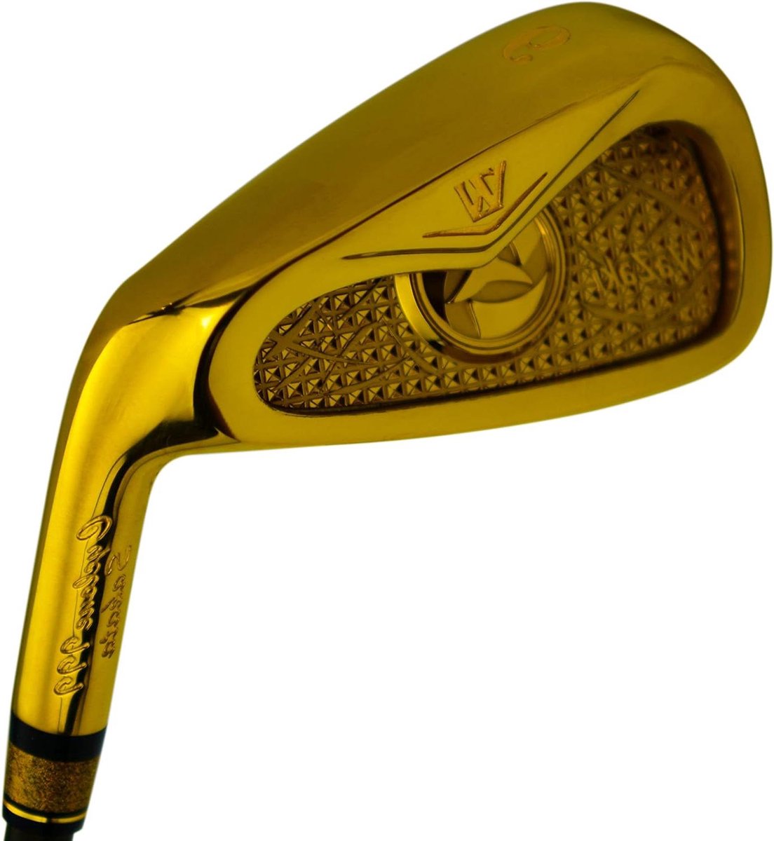 Golf Sand Wedge - Golf Club - Baan Spelen - 14K Gouden Afwerking - 55 Graden - Goud