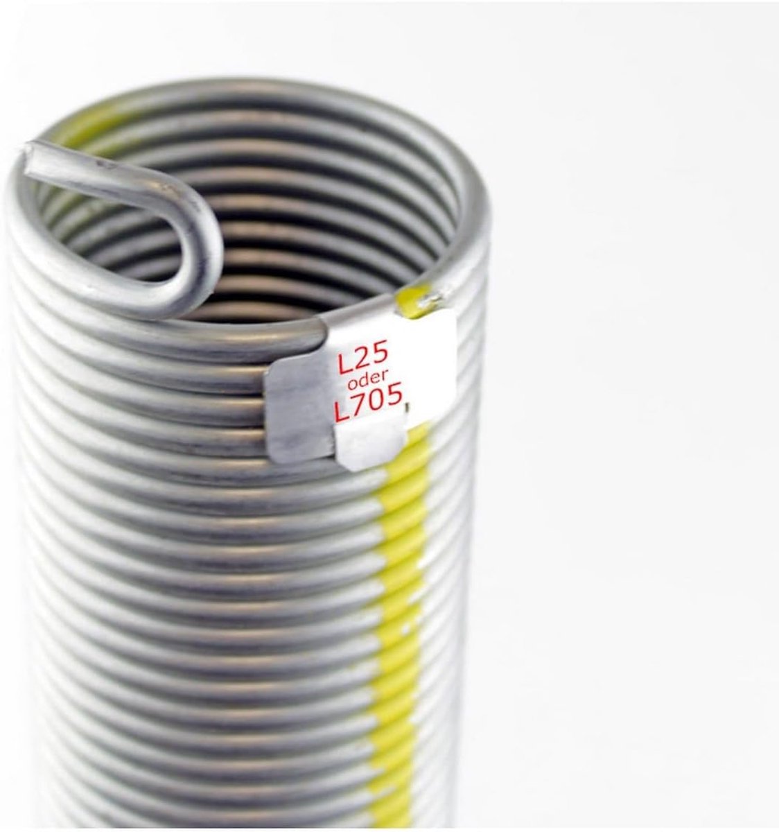 Garagedeur Veer - Spanconus Veer - Deur Reparatie - Linker Veer Model L705 - Productie 1991-1999 - Zilver