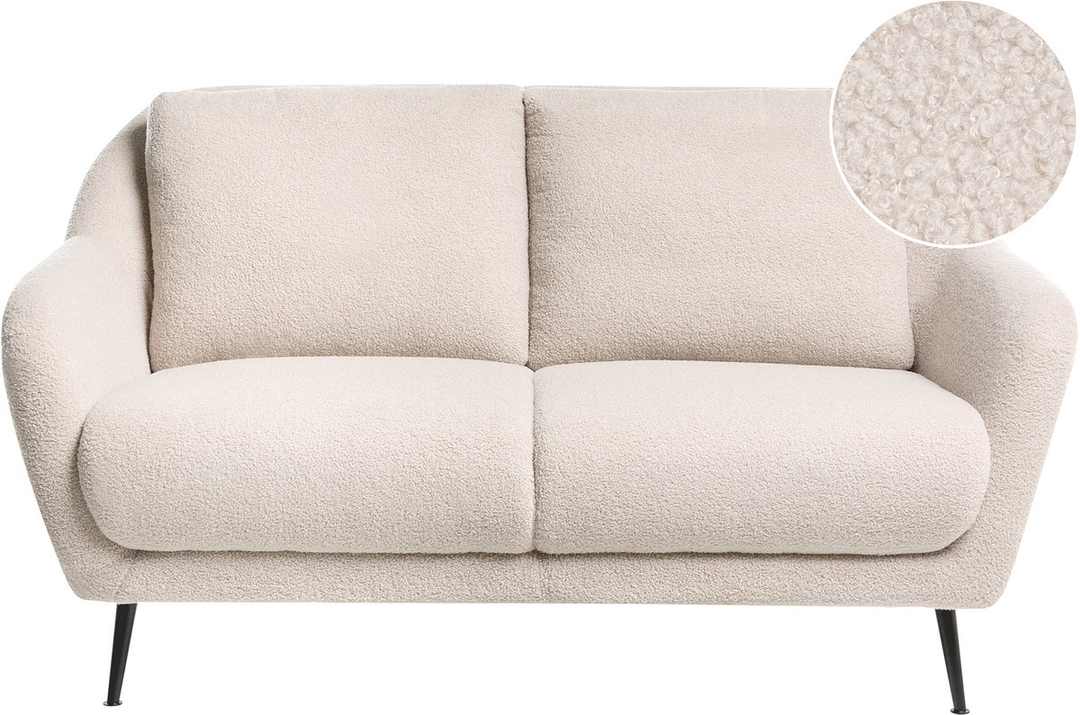 EIBY - Tweezitsbank - Beige - Bouclé
