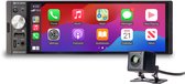 Autoradio Caliber Carplay sans fil - 1 DIN - Bluetooth - DAB - Caméra de recul incluse - 4 x 100 Watts - Écran tactile - Noir