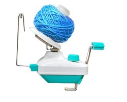 Woloprollers - Garenwinder - Wol Oproller - Yarn Winder - Wolmolen Met Tafelklem - Eenvoudig In Gebruik – Breien & Haken - Handbediende Touwweefmachine - Wolwinder - brei gereedschap - Groen - Wit