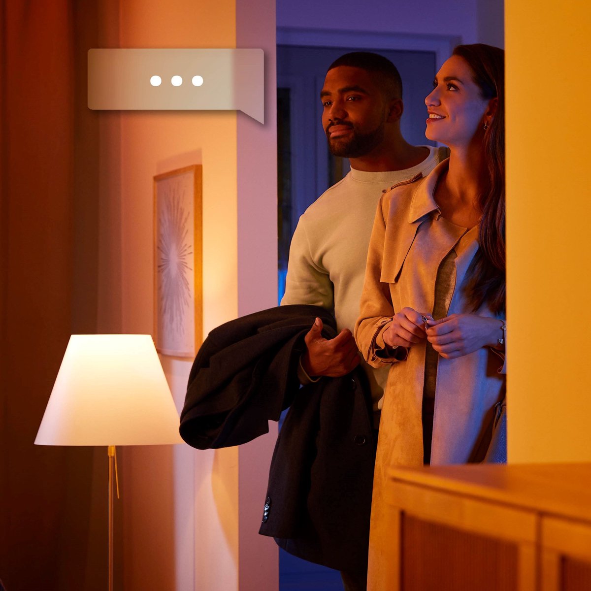 Philips Hue Flux LED strip 4 meter - Wit en Gekleurd Licht - Light Strip - Incl. Hue Dimmer Switch - Hue White and Color Ambiance — afbeelding 5