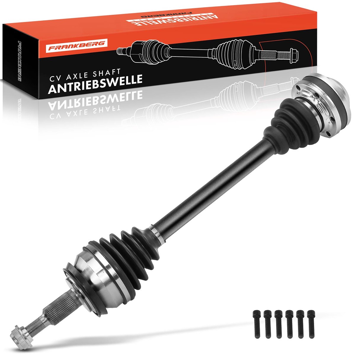 Frankberg 1x Aandrijfas Vooras Links voor VW