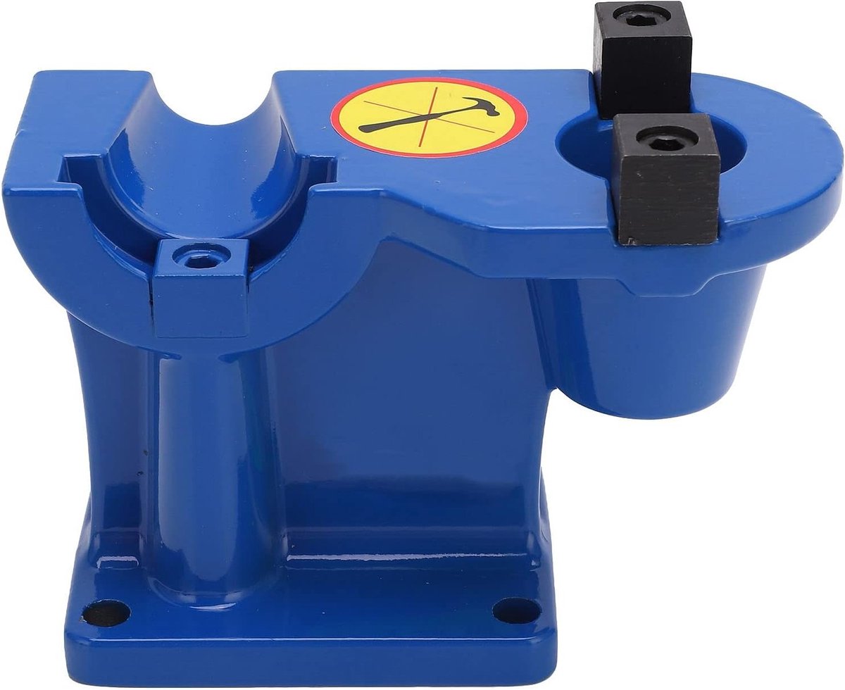 CNC Tool Holder van Duurzaam Aluminium Legering voor Verticale en Horizontale Bevestiging, 14.99 x 11.99 x 7.98 cm, 740 g, Precisie Gereedschaphouder, Professionele Accessoires
