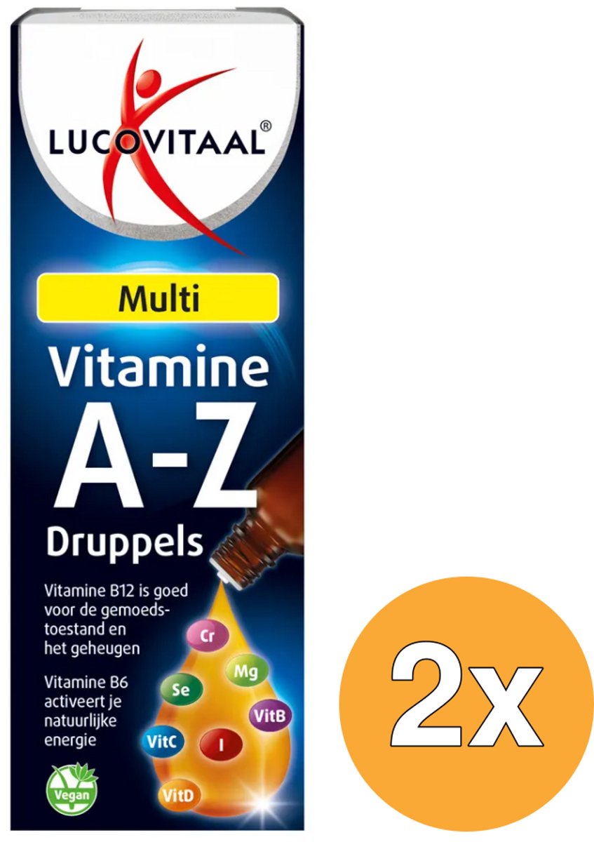 2x Lucovitaal Multi A-Z Druppels (50 m)