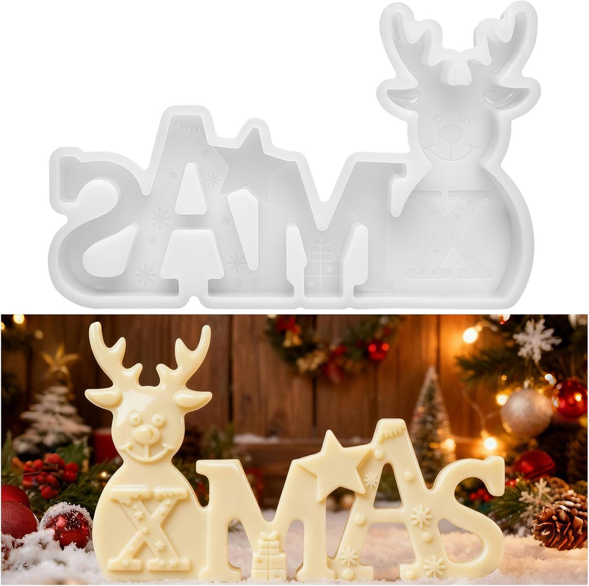 silicone kerstvormen - kerst decoratie - bakvormen