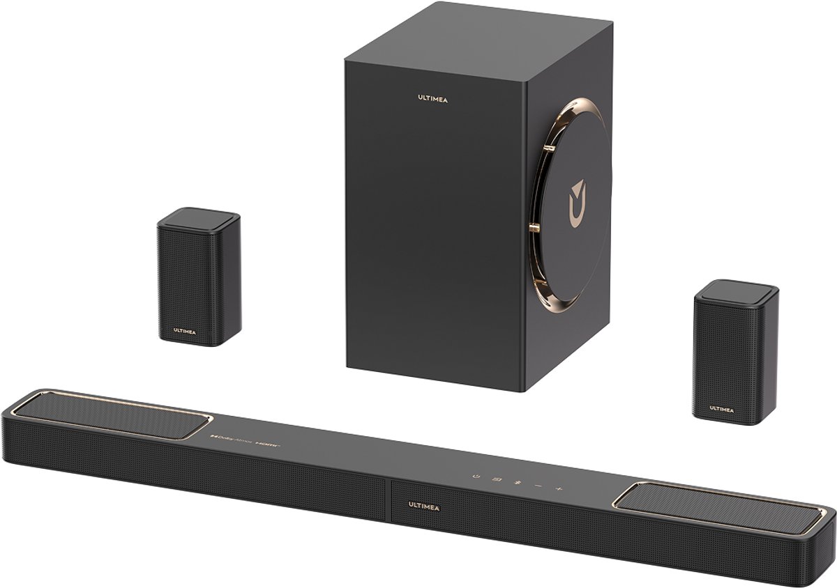ULTIMEA Skywave F40 Boom Soundbar 5.1.2 Dolby Atmos Zwart - ULTIMEA - €249,99