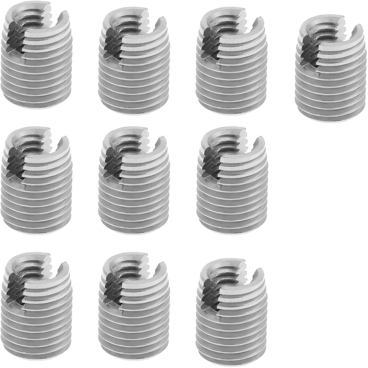 Store_7 - 10 Schroefdraad Reparatie Kits M8-M12 - Zelftappende Schroefdraad Inserts - Hoogwaardige kwaliteit - Professionele toepassing - Gesc...