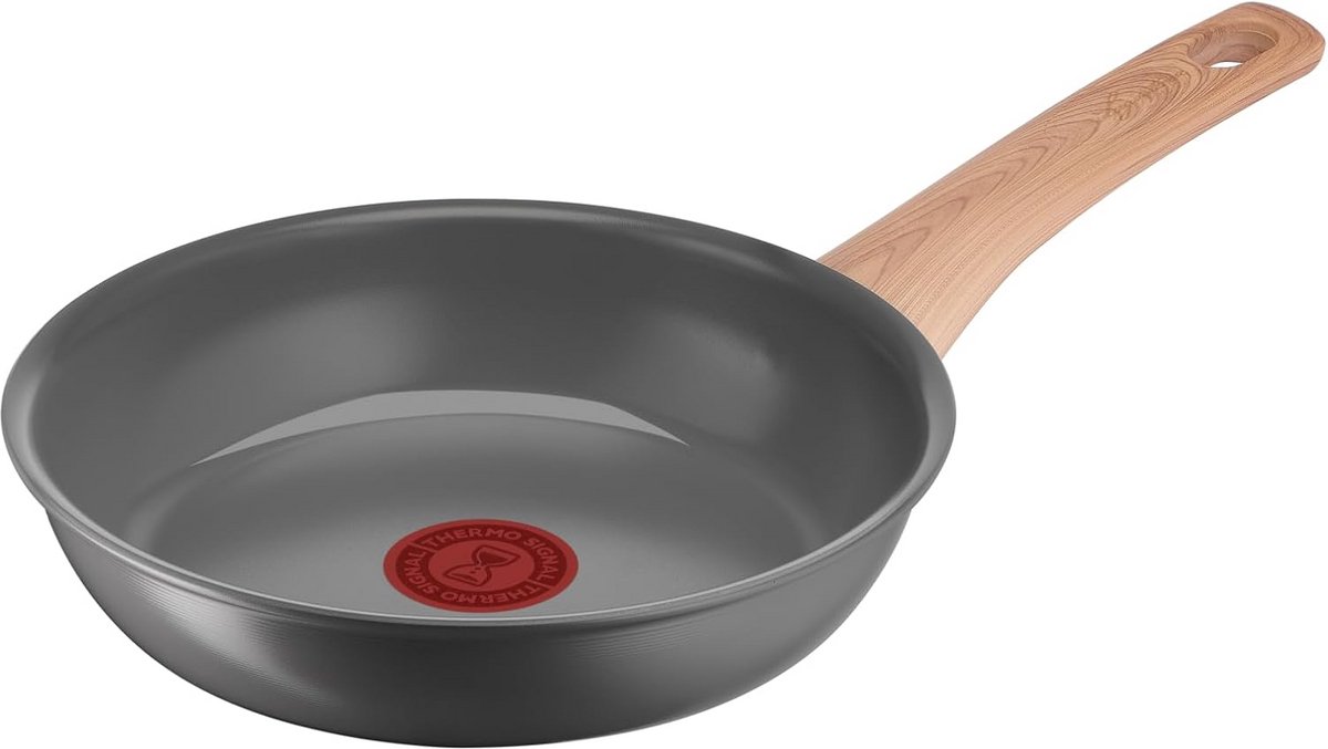 Koekenpan - Antiaanbakpan - Gezond Koken - Keramische Coating - 20 cm - Zwart