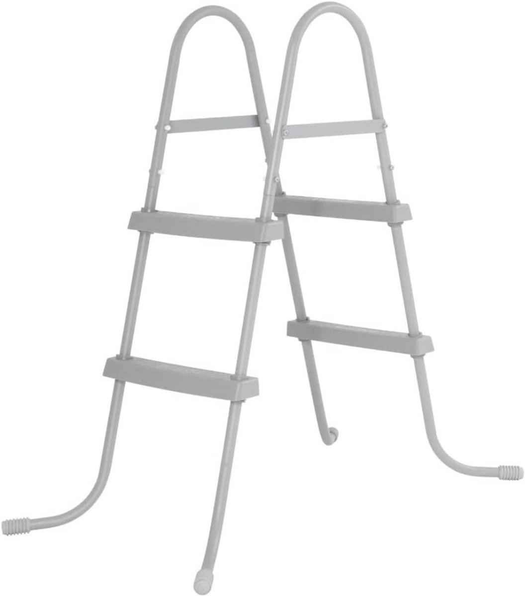 ZMR® Zwembadtrap - Zwembad Trap - Inbouwzwembad - Zilver - 84cm x 42cm x 9cm