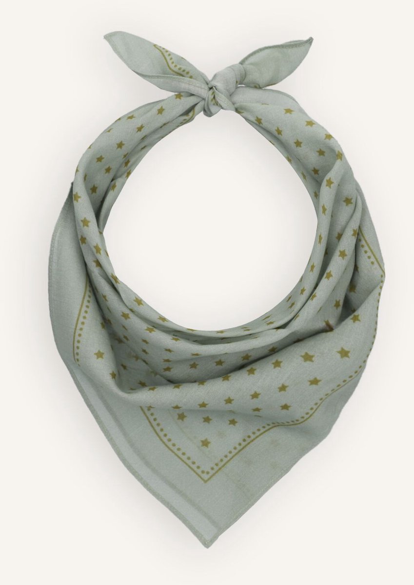 Becksondergaard Starlia Cotta Scarf Sjaals Dames - Mint - Maat ONESIZE