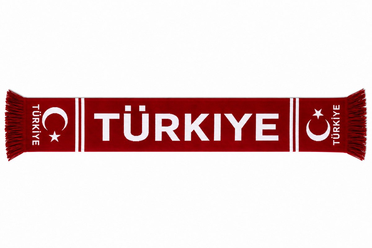 HD Sjaal Türkiye | WK 2026 | Turks Elftal Sjaal | Turkije Souvenir