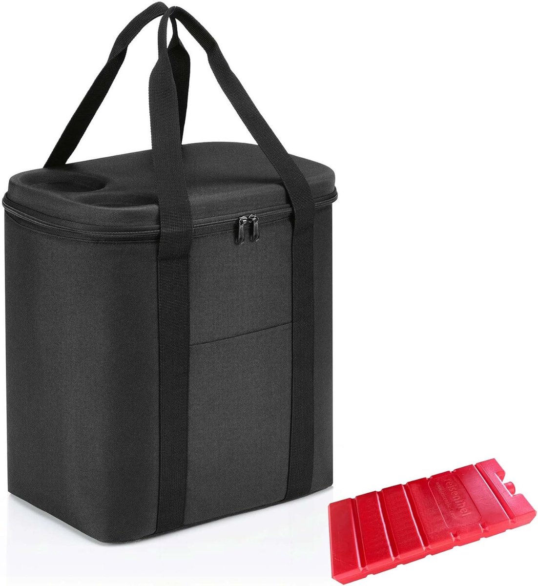 Isolerende Koeltas - XL Koelbox - Boodschappen en Uitjes - Verstevigd Deksel - 30 Liter - Zwart
