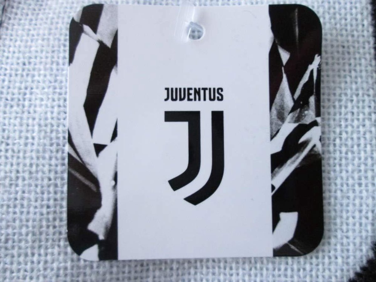 Officiële Sjaal - Voetbal Sjaal - Wedstrijd Bezoeken - Klassiek Jacquard Weving - 147 cm - Zwart Wit
