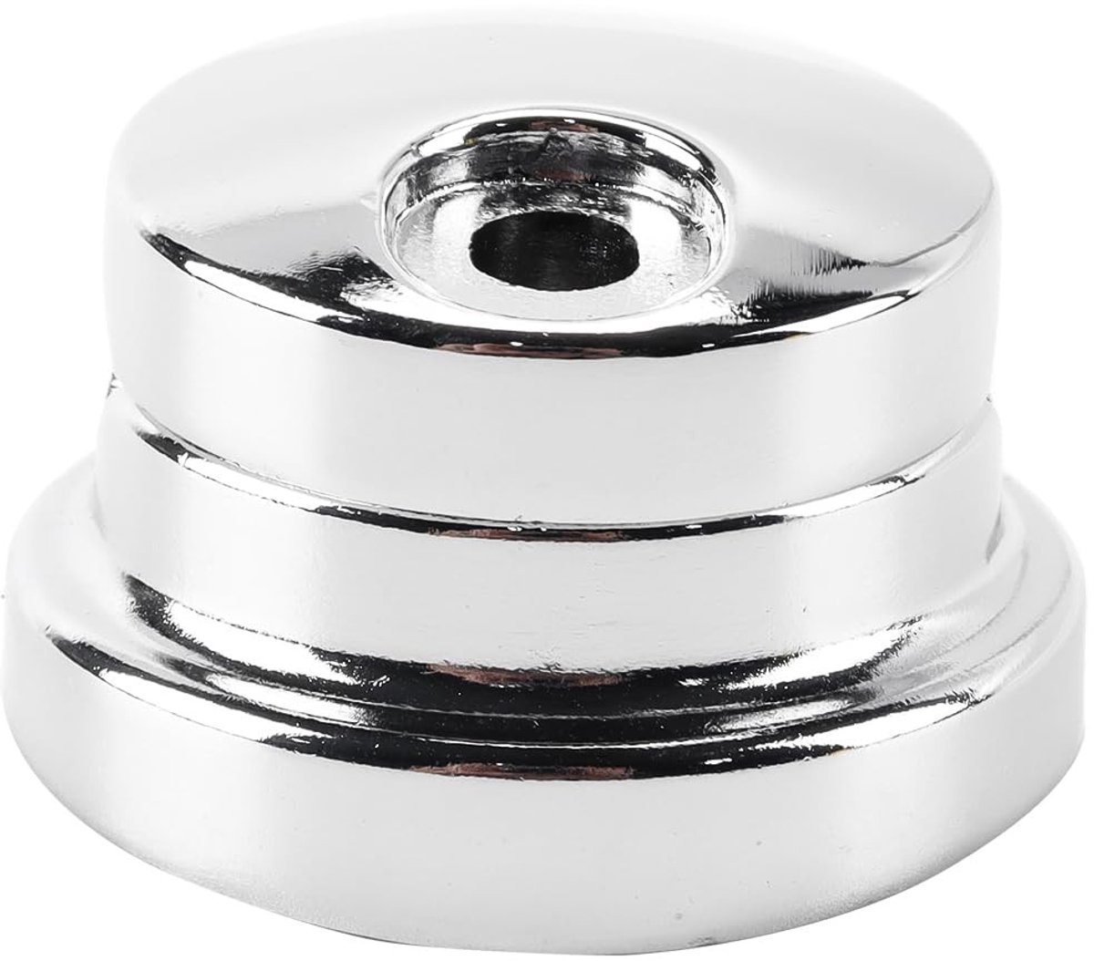 Dailygoods - Zilveren Metalen Drumrackconnector voor Drumsethardware