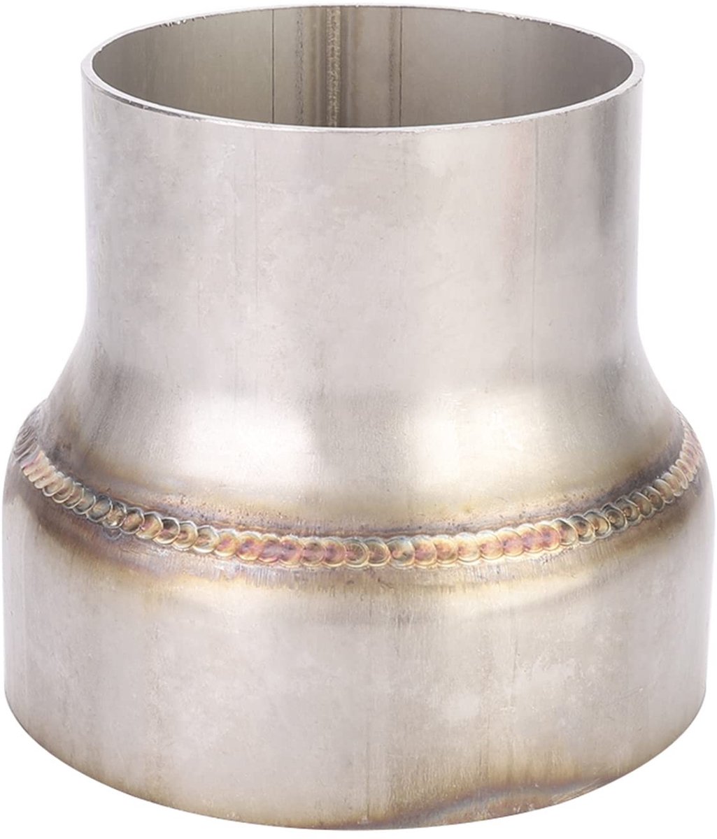 Dailygoods - Turbo Uitlaat Reducer Adapter - 3 inch naar 4 inch - Hoogwaardige prestaties - Roestvrij staal - Duurzaam en sterk - Geschikt voor auto-u...