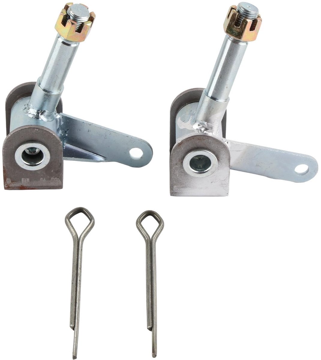 Dailygoods- Stuurknuckle - 1 Paar - M16 Schroefdraad - Staal Legering - Voorwiel - Geschikt voor Go Kart/UTV/ATV/Quad Bike - Fusee