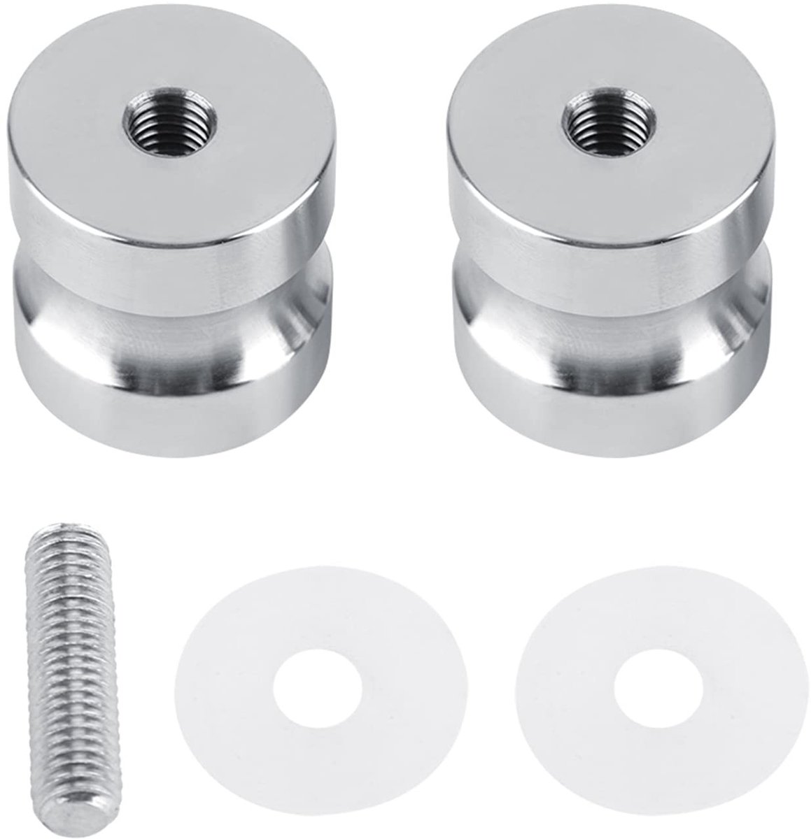 Dailygoods- Deurgreep Roestvrij Staal - Douchedeur Handgreep - Badkamer Deurknop - Glazen Deur - Eenvoudig te Installeren - Geschikt voor Deurdikte 12-18 mm - Deurklink