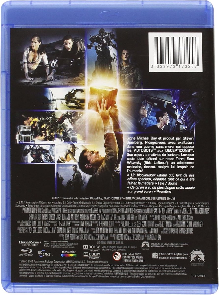 Actiefilm Blu-ray - Sciencefiction Avontuur - Filmavond Genieten - Volledige Speelduur - 2 uur 23 min - N.v.t.