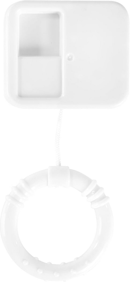 Muziekdoosje - Speeldoosje baby - Babykamer decoratie - Wasbaar op 30° - 12 cm - Wit