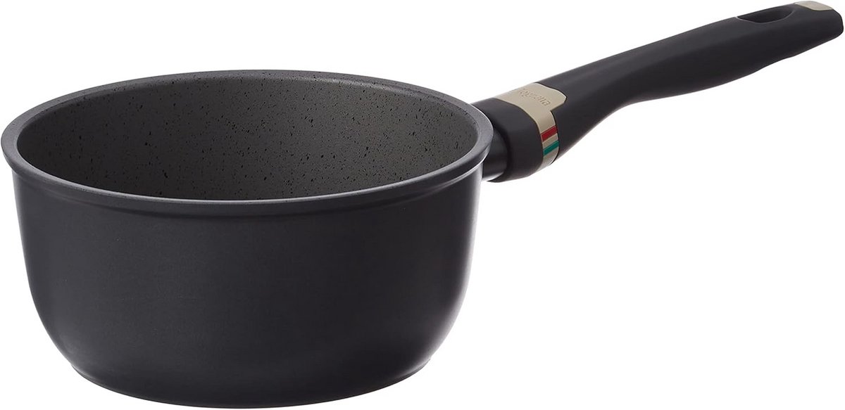 Kookpan Steelpan Koken Inductie Geschikt 16 cm Zwart