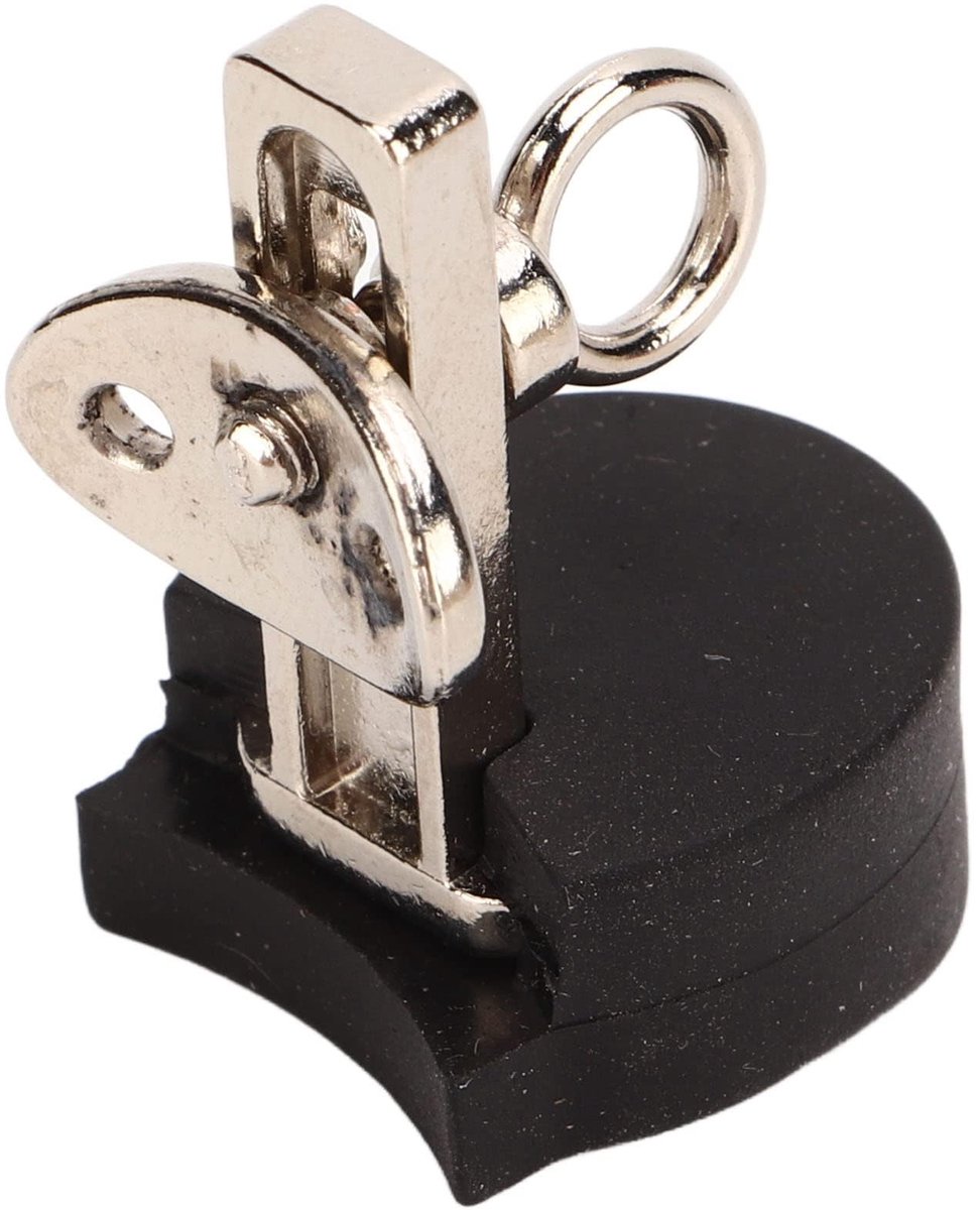 Dailygoods- Duimvingersteun Verstelbaar - Roestvrijstalen Vingersteun - Rubberen Kussen - Duurzaam - Bescherming voor Klarinet/Hobo
