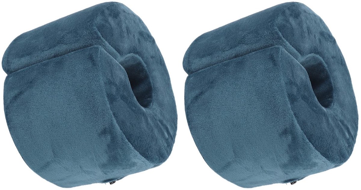 Dailygoods- Voetliftkussen Drukverlagend - Anti-Decubitus Hiel Pad - Ondersteuning Kussen - Chirurgie Herstel - 360° Roterend - Verwijderbare Hoes - Enkelkussen