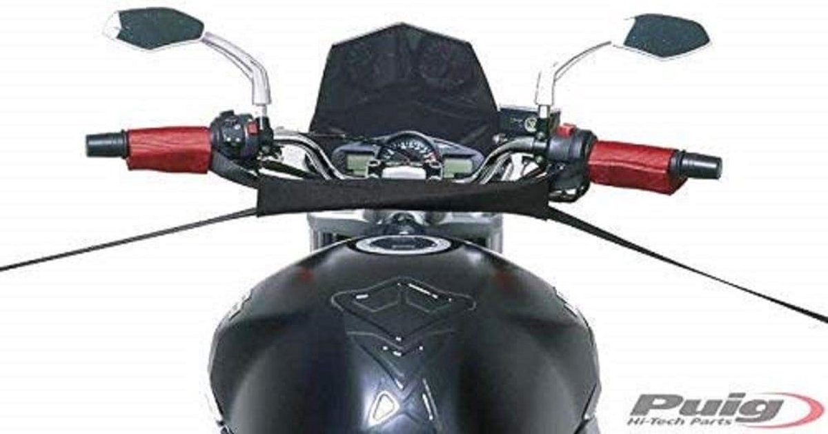 Motorriem - Spanband - Transport Motor - Snelle Installatie - 17.5 cm - Zwart