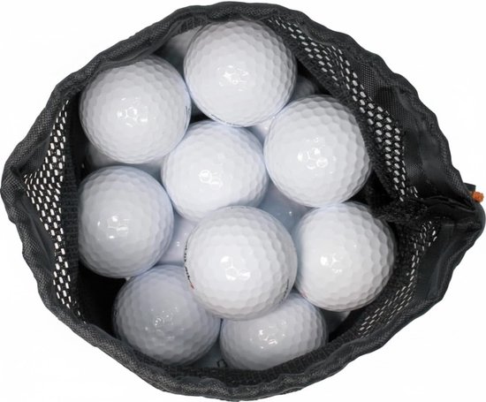 Gebruikte Golfballen - Lake Balls - Golf Oefenen - Gerecycled Gewassen - 22 Stuks - Wit — afbeelding 4