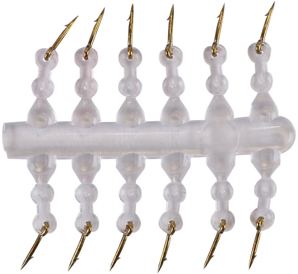 Dailygoods- Aaspinnen 12 Stuks - Karper Aaspinnen - Siliconen Ringen - Weerhaakjes - 7mm x 0,6mm - Verbeterde Stabiliteit Aas - Aasbevestiging