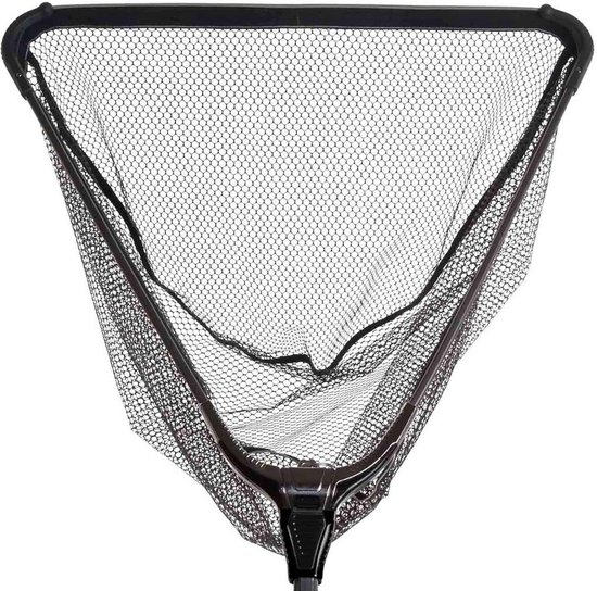 Schepnet Roofvis - Landingsnet Vissen - Vis Vangen - Gepatenteerde Randbeschermers - 215cm - Zilver — afbeelding 2