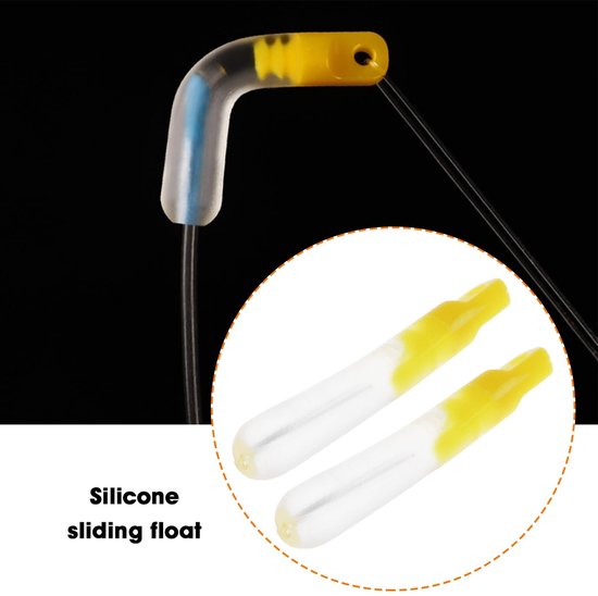 Store_9 - Siliconen Float Waggler Adapters - 20 Stuks - Duurzaam en Krachtig - 16 mm - Geschikt voor Karper Vissen - Voorkom draadverwarring - Idea... van Merkloos — afbeelding 4