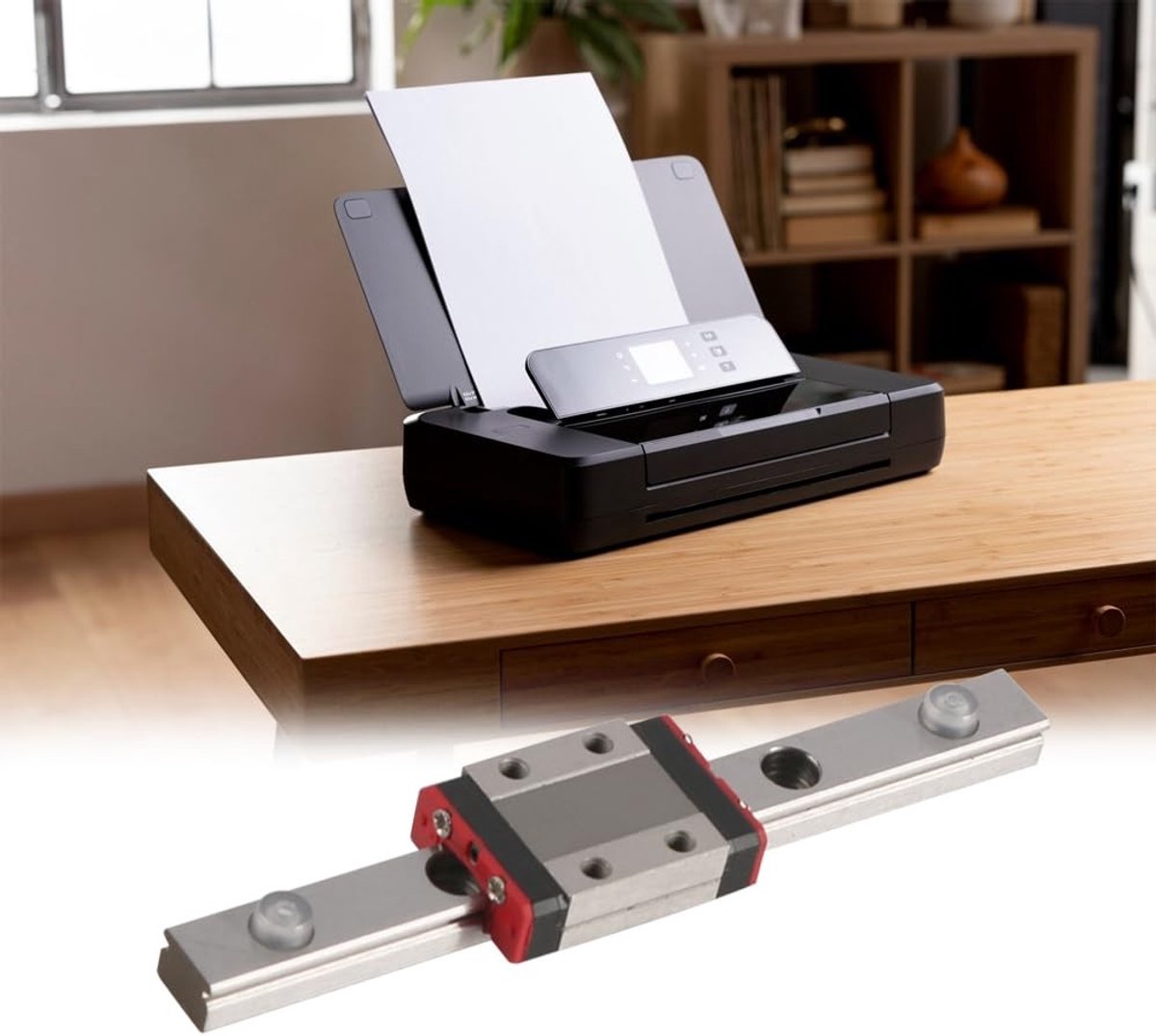 Dailygoods- Geleiderail MGN9C - Miniatuur geleiderail - Nauwkeurige bewegingsregeling - Hoge draagvermogen - Compact ontwerp - Afmetingen 100 mm - Lineaire Geleiding