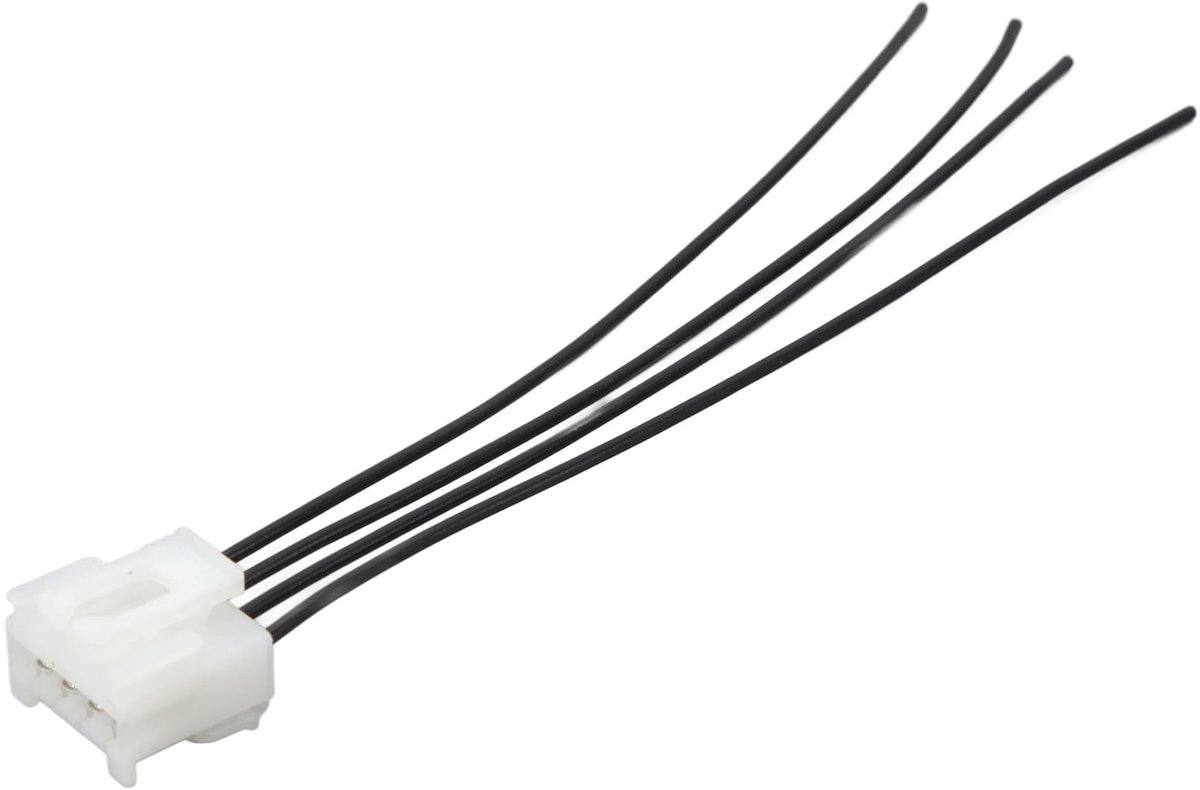 Dailygoods- Achterlicht Kabelboom Hoogwaardig ABS - 4-Pins Stekker - Connector Plug - Krasbestendig - Eenvoudig te Installeren - Betrouwbare Prestaties - Achterlichtconnector