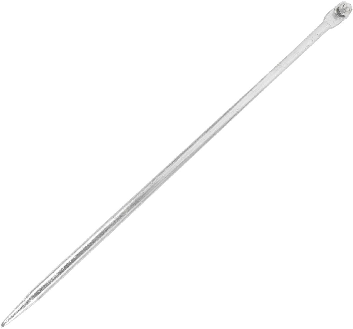 Dailygoods - Aardingsstaaf - Grondpen voor elektrische aarding - Draagbaar en duurzaam - 1 x 500 mm - Corrosiebestendig - Veiligheid voor antennes en...