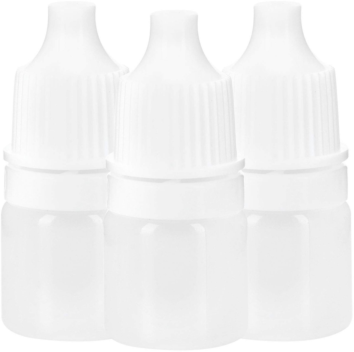 Dailygoods- Fles 2 ml - 100 Stuks - Druppelflesje - Medicijnfles - Decoratieve Verpakking - Hoge Kwaliteit Materialen - Druppelfles